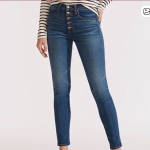 Veronica Beard Debbie High Rise Jeans, Nantucket color, 26/2